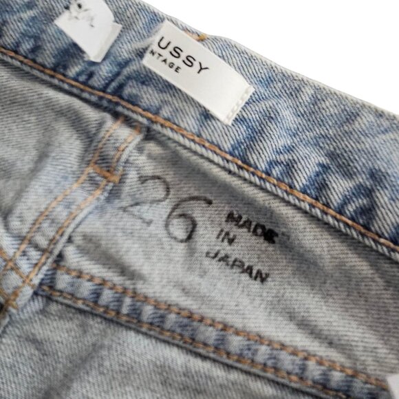 Moussy Vintage Womens Distressed Button Fly Skinny Jeans, Size 26 - Picture 7 of 11